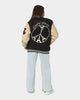 Carre Peace Varsity Jacket Black/Stone
