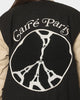 Carre Peace Varsity Jacket Black/Stone