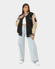 Carre Peace Varsity Jacket Black/Stone