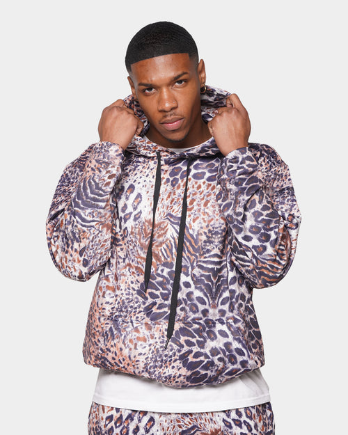 XXIII Thayer Cheetah Print Hoodie Cheetah
