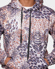 XXIII Thayer Cheetah Print Hoodie Cheetah