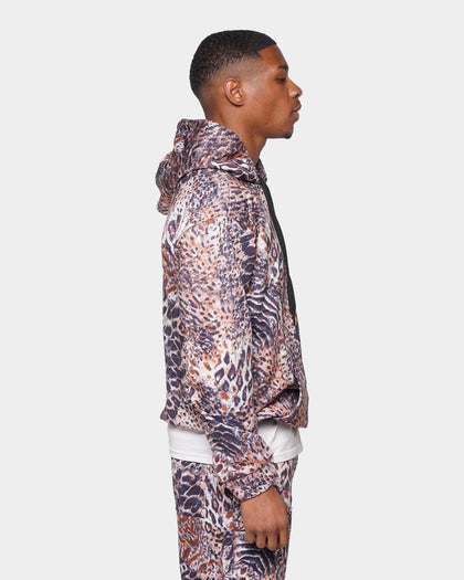 XXIII Thayer Cheetah Print Hoodie Cheetah