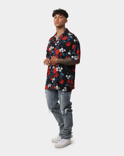 EN ES Bloom Button Up Shirt Floral