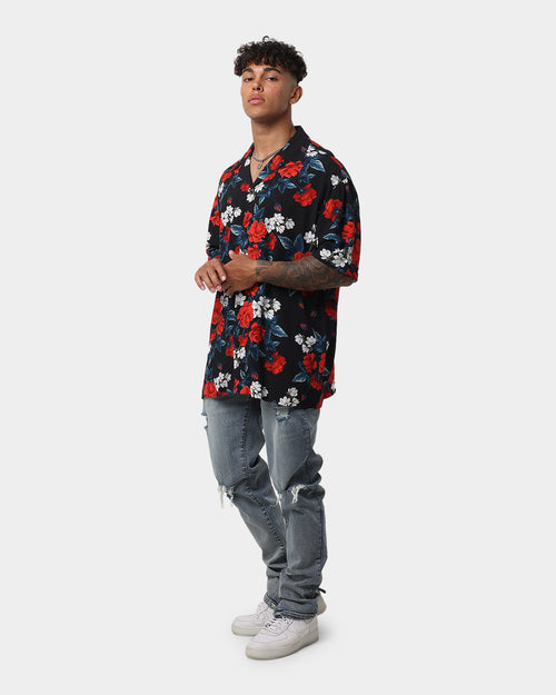 EN ES Bloom Button Up Shirt Floral