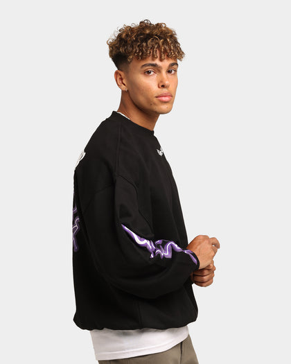 Loiter Born Of Pain Crewneck Black