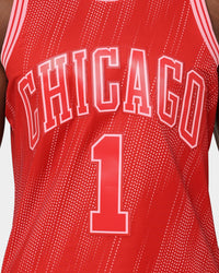 Mitchell & Ness Chicago Bulls Derrick Rose #1 '08-'09 'Triple Red' Swingman Jersey Red