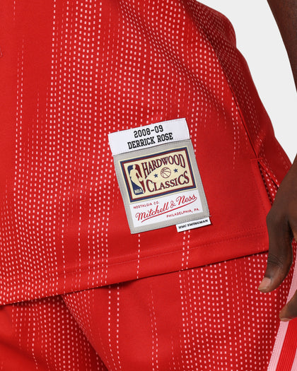 Mitchell & Ness Chicago Bulls Derrick Rose #1 '08-'09 'Triple Red' Swingman Jersey Red