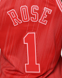 Mitchell & Ness Chicago Bulls Derrick Rose #1 '08-'09 'Triple Red' Swingman Jersey Red