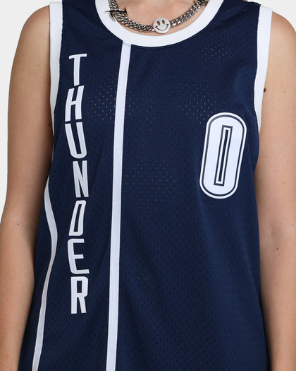 Mitchell & Ness Oklahoma City Thunder Russell Westbrook #0 '15-16 Alternate Swingman Jersey Blue
