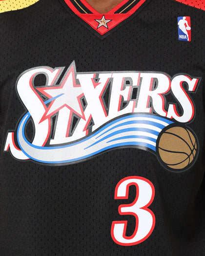 Mitchell & Ness Philadelphia 76ers Allen Iverson #3 '06 Road Swingman Jersey Black