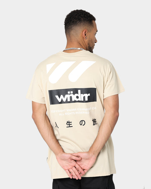 WNDRR Tetsu Custom Fit T-Shirt Tan