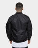 Saint Morta Staten Nylon Bomber Jacket Black