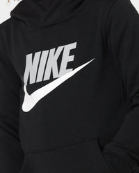Nike Kids' Club HBR Pullover Hoodie Black