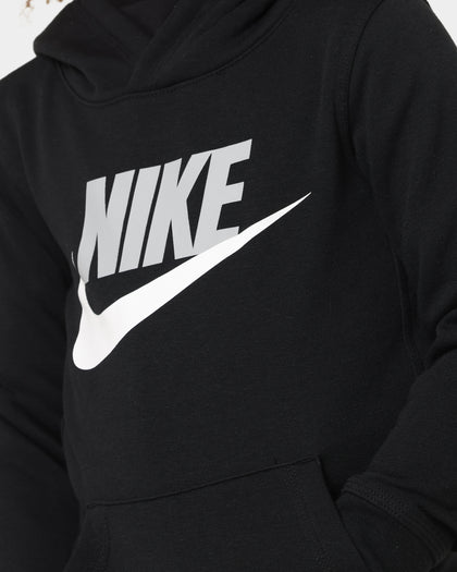 Nike Kids' Club HBR Pullover Hoodie Black