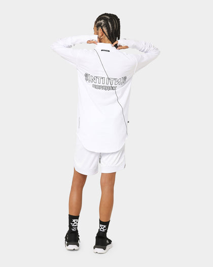 The Anti Order Old Guard Long Sleeve T-Shirt White/Black