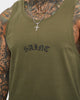 Saint Morta Day Of The Dead Singlet Army Green