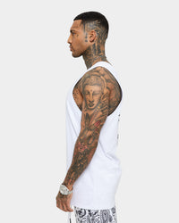 Saint Morta Day Of The Dead Singlet White/Black