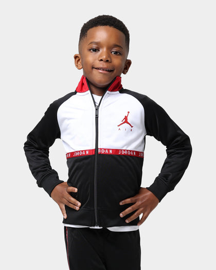 Jordan Kids' Air Logo Tricot Track Set Black