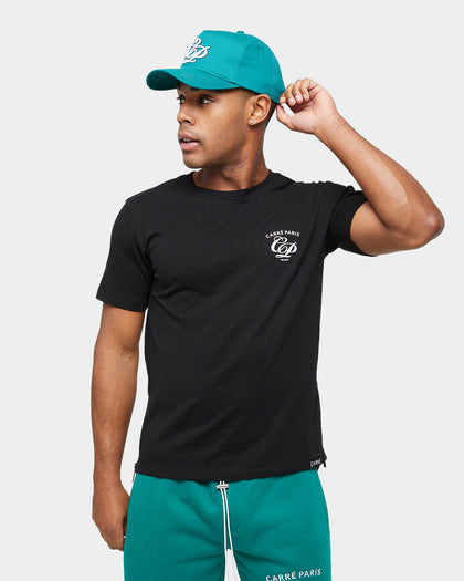 Carre Revolution Zip Drop Tail T-Shirt Black