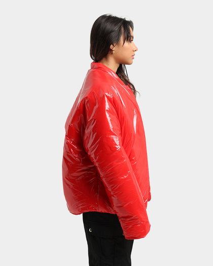 Club Paradise  Paxton Puffer Jacket Red