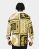Last Kings Baroque Long Sleeve Shirt Black/White/Gold