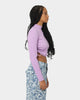 EN ES Women's Harper Cropped LS Top Lilac