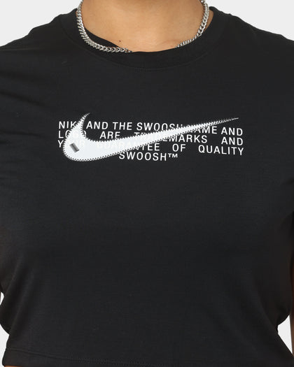 Nike Women's Nike Sportswear Slim Cropped T-Shirt Black