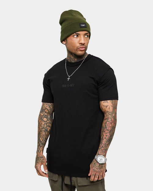 Saint Morta Dagger Reverse Lafayette T-Shirt Black/Black