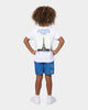 Lil Homme Kids' Worldwide T-Shirt Set White/Blue