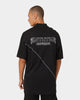 The Anti Order Military Oversized Polo Shirt Black/White