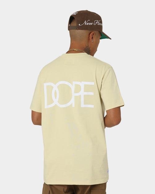 Dope Core Logo T-Shirt Sand/White