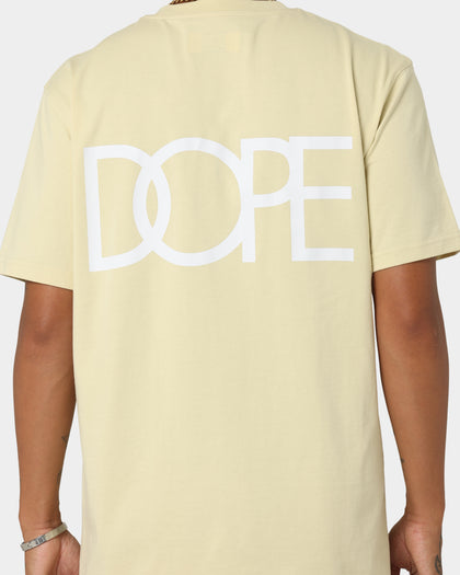 Dope Core Logo T-Shirt Sand/White