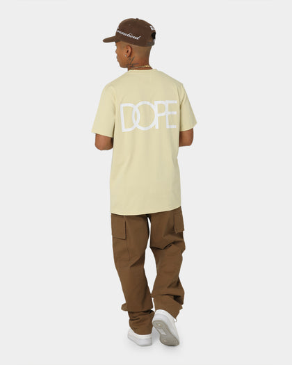 Dope Core Logo T-Shirt Sand/White
