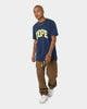 Dope Varsity Arch T-Shirt Blue/Yellow