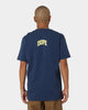 Dope Varsity Arch T-Shirt Blue/Yellow
