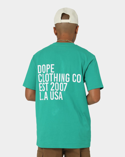 Dope Venice T-Shirt Teal/White