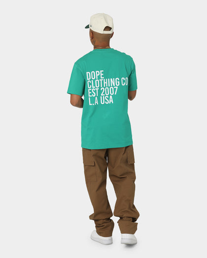 Dope Venice T-Shirt Teal/White