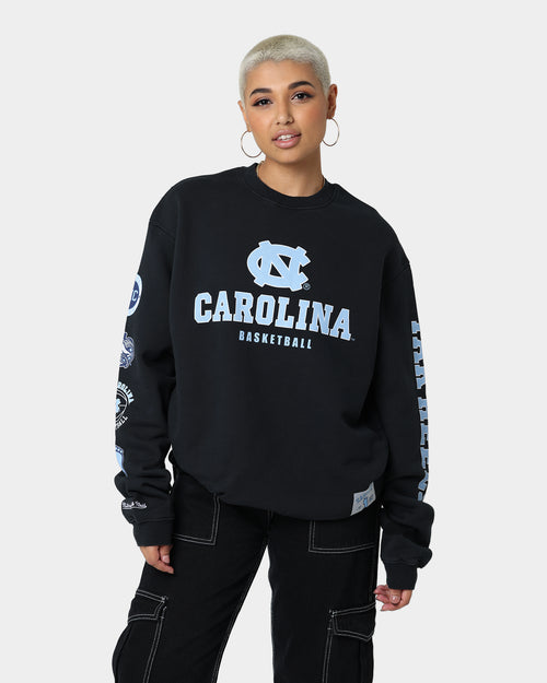Mitchell & Ness North Carolina Vintage Crewneck Faded Black