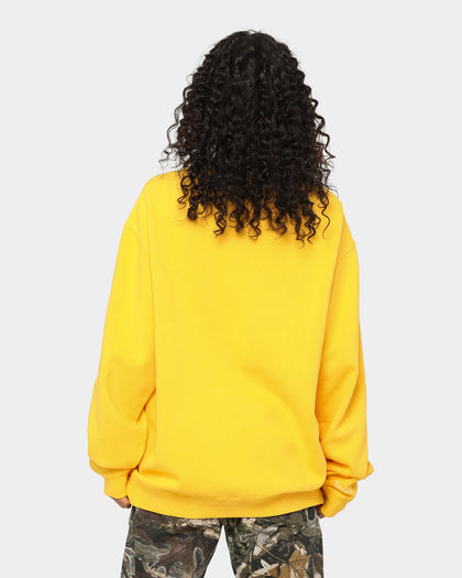 Mitchell & Ness Los Angeles Lakers Vintage Crewneck Faded Yellow