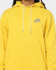 Nike Sportswear Revival Fleece Pull Over Hoodie Vivid Sulfur/White