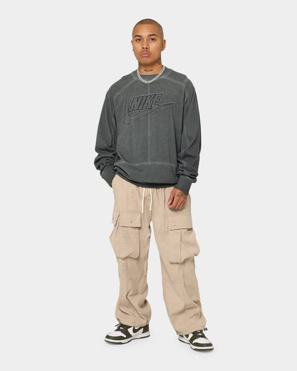 Nike Sportswear Revival Jersey Crewneck Anthracite