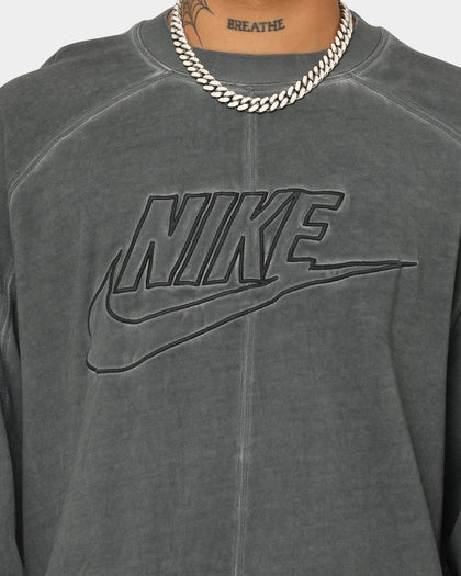 Nike Sportswear Revival Jersey Crewneck Anthracite