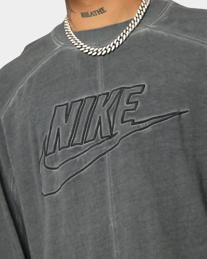 Nike Sportswear Revival Jersey Crewneck Anthracite