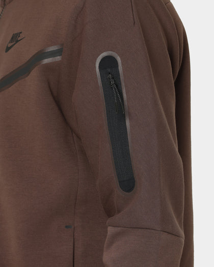 Nike Sportswear Tech Fleece Full Zip Hoodie Baroque Brown