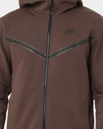 Nike Sportswear Tech Fleece Full Zip Hoodie Baroque Brown