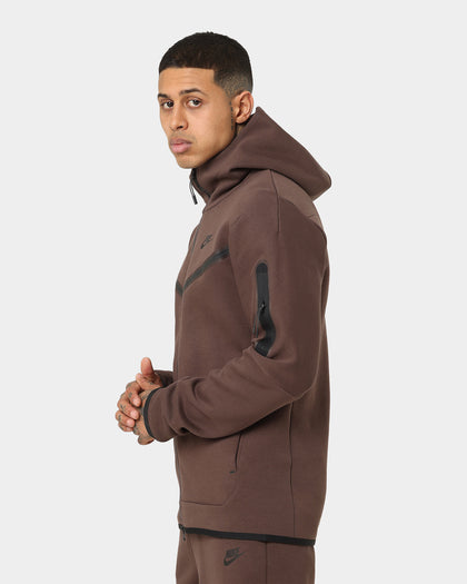 Nike Sportswear Tech Fleece Full Zip Hoodie Baroque Brown