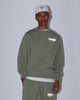 Carré Motion Crewneck Army Green