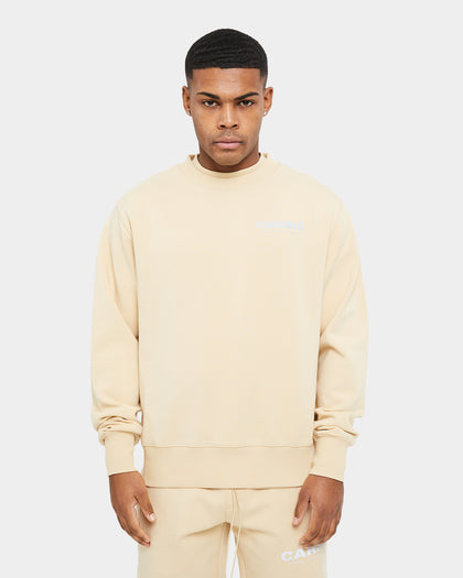 Carre Premium Motion Crewneck Cappuccino/Grey