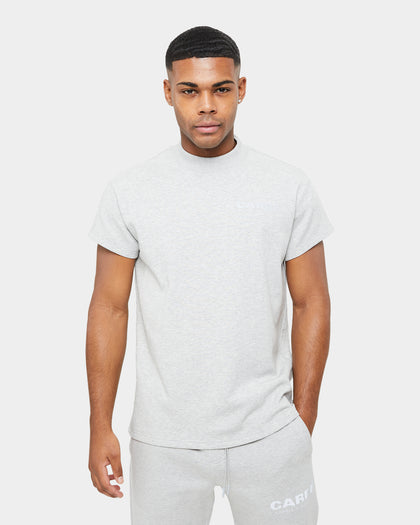 Carre Premium Motion Double Mockneck T-shirt Grey Marle