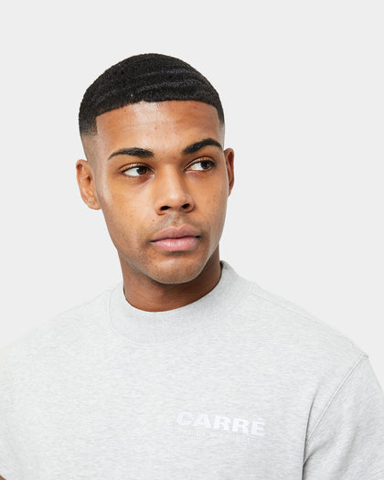 Carre Premium Motion Double Mockneck T-shirt Grey Marle